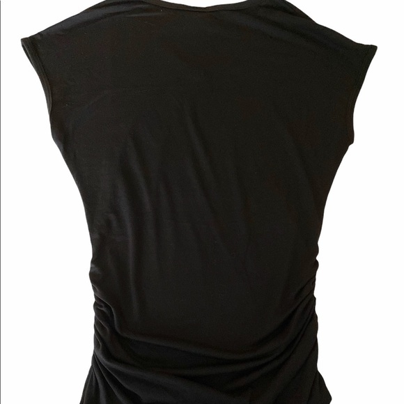 French Atmosphere studded v-neck T-shirt - Picture 2 of 5